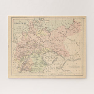Puzzle Carte de l'Empire allemand antique