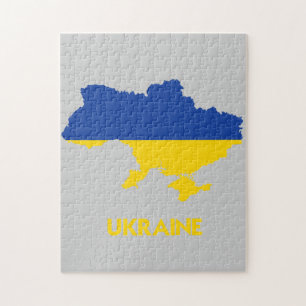 PUZZLE CARTE DE L'UKRAINE