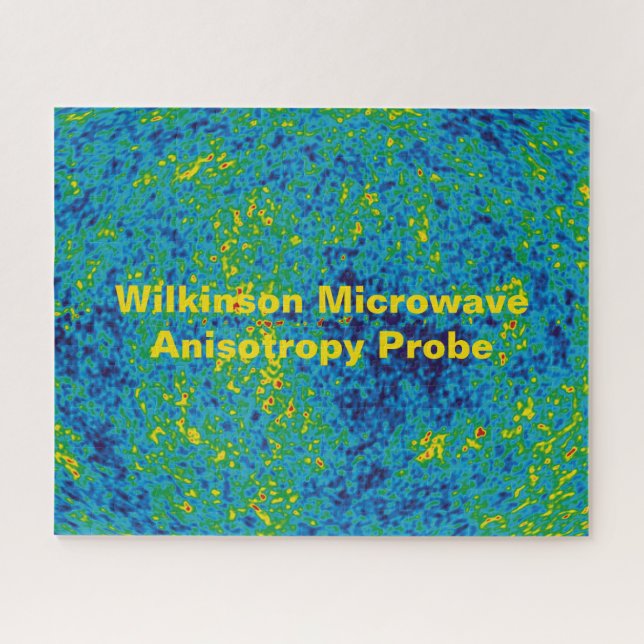 Puzzle Carte de l'univers de la sonde WMAP d'anisotropie  (Horizontal)