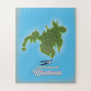 Puzzle Carte de Mindanao