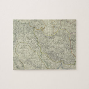 Puzzle Carte de Moyen-Orient