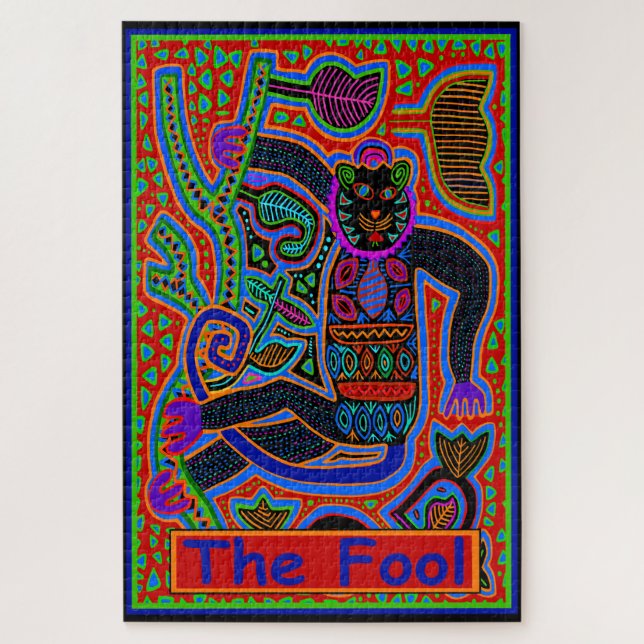 Puzzle Carte de Tarot - Le FOU (Vertical)