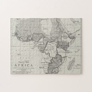 Puzzle Carte de Traité de l'Afrique
