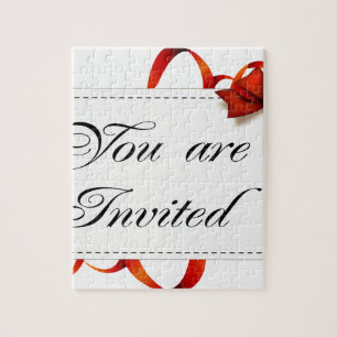 Puzzle Carte d'invitation >> Vous êtes invité