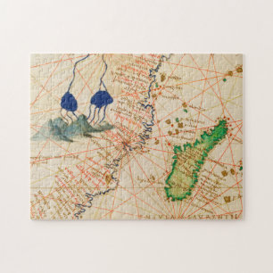 Puzzle Carte du Madagascar