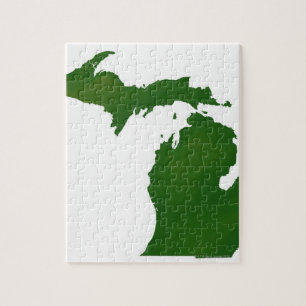 Puzzle Carte du Michigan
