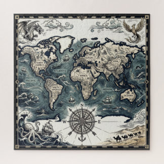 Puzzle Carte du Monde