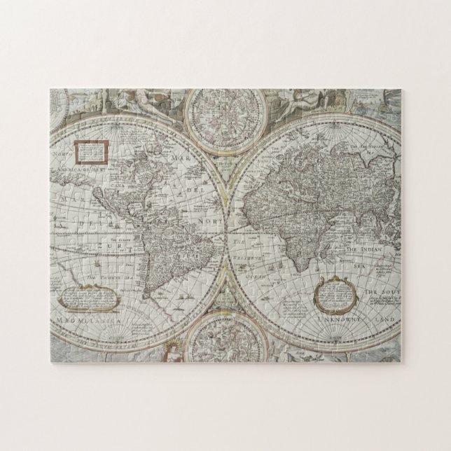 Puzzle Carte du monde | 1676 (Horizontal)
