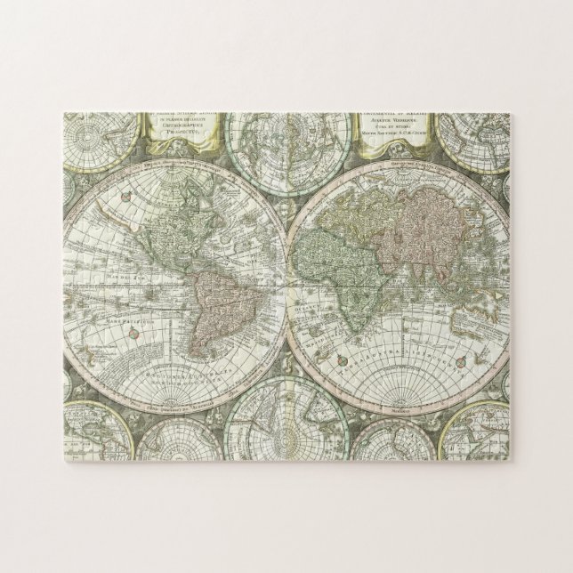 Puzzle Carte du monde | 1744 (Horizontal)