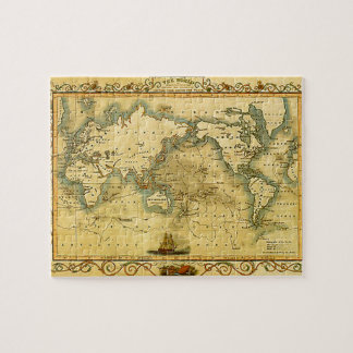 Puzzle Carte du monde antique
