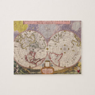 Puzzle Carte du monde antique