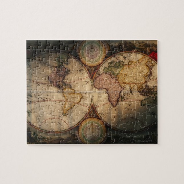 Puzzle Carte du monde antique 2 (Horizontal)