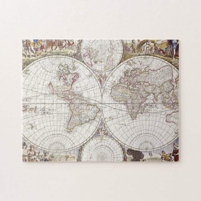 Puzzle Carte du monde d'atlas Maior (Horizontal)