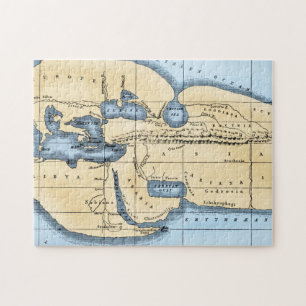 PUZZLE CARTE DU MONDE : ERATOSTHENES