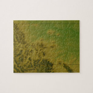 Puzzle Carte du Montana