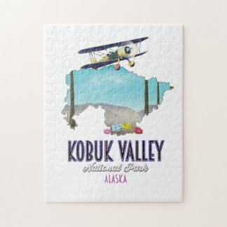 Puzzle Carte du parc national de Kobuk Valley Alaska