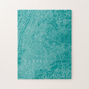 Puzzle Carte graphique de New York