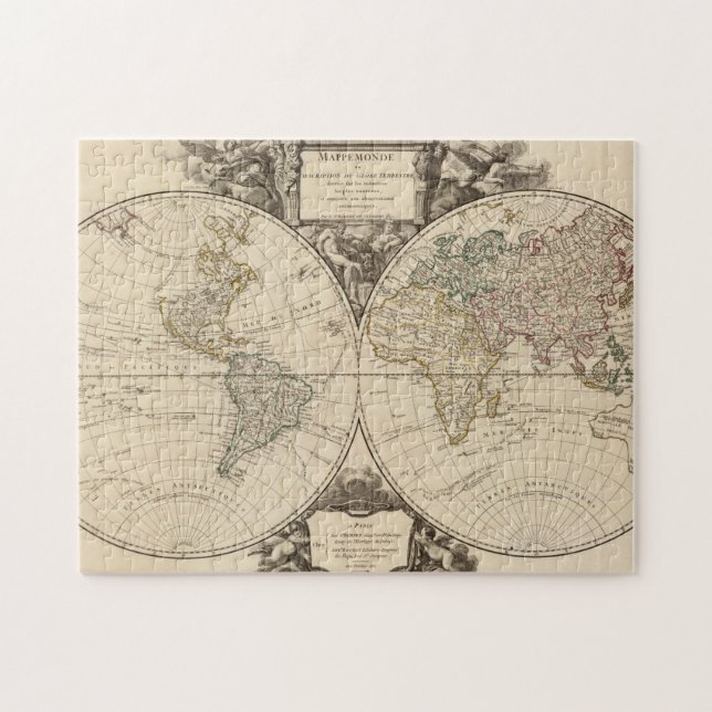 Puzzle Carte mondiale 9 (Horizontal)