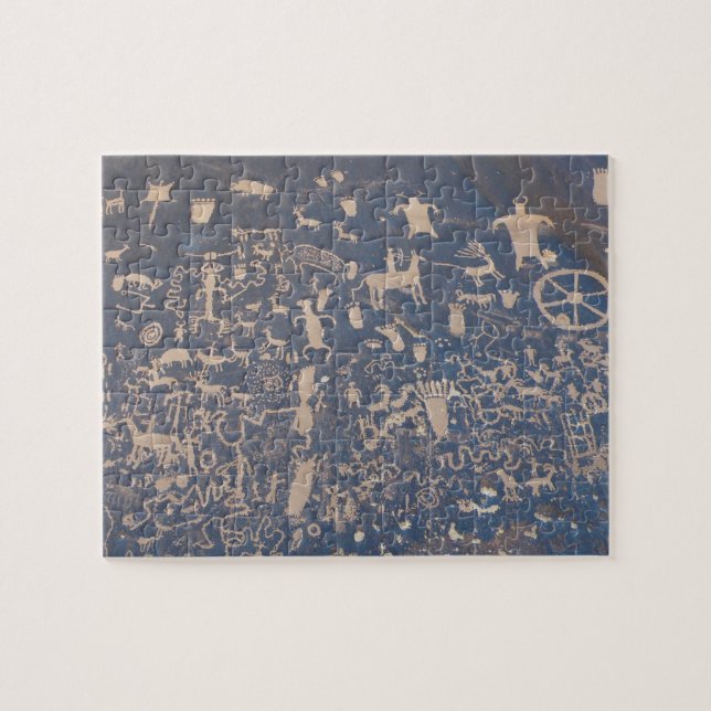 Puzzle Carte postale de roche de journal (Horizontal)