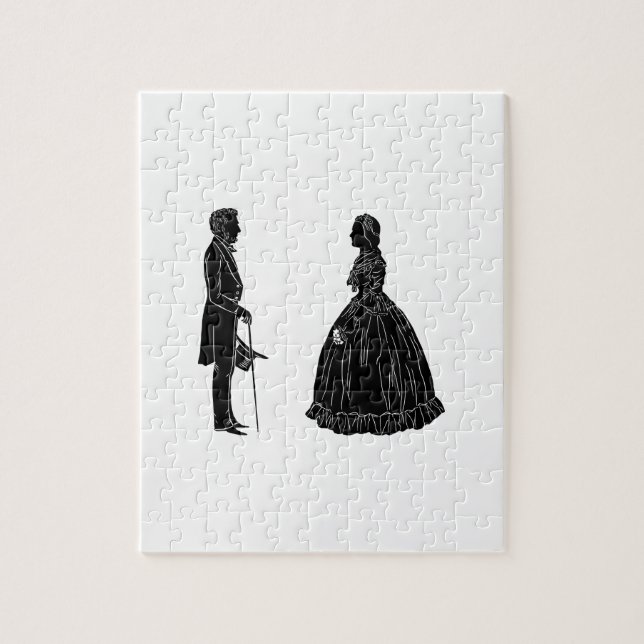 Puzzle Carte postale d'invitation (Vertical)