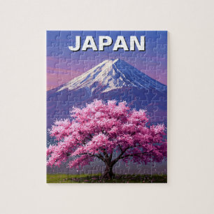 Puzzle Carte postale du Mont Fuji Fujisan