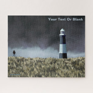 Puzzle Carte postale du phare de Spurn Point