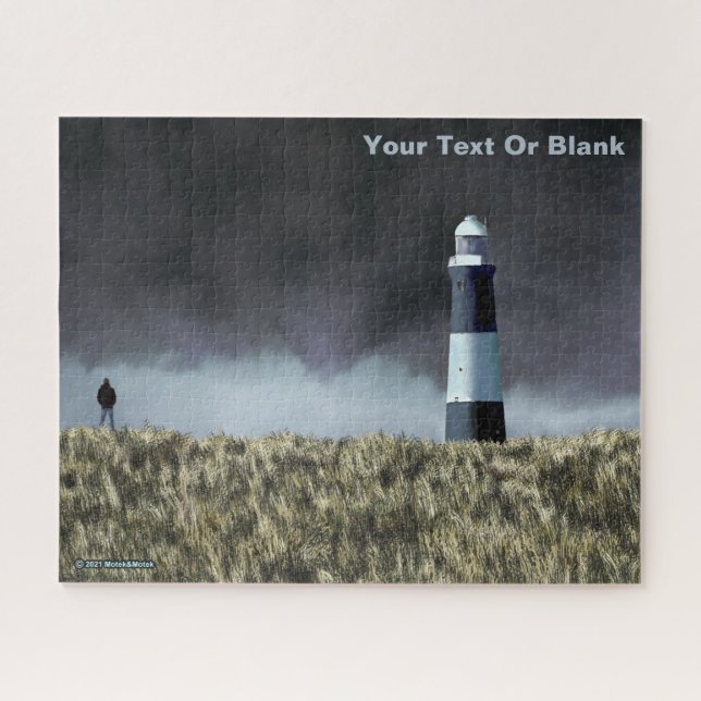 Puzzle Carte postale du phare de Spurn Point (Horizontal)