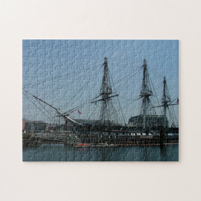 Puzzle Carte postale USS Constitution (Horizontal)