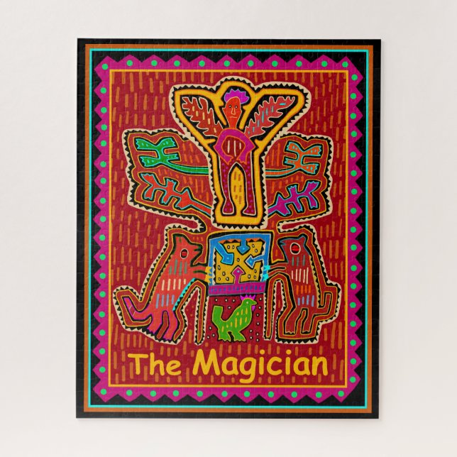 PUZZLE CARTE TAROT - LE MAGICIEN (Vertical)