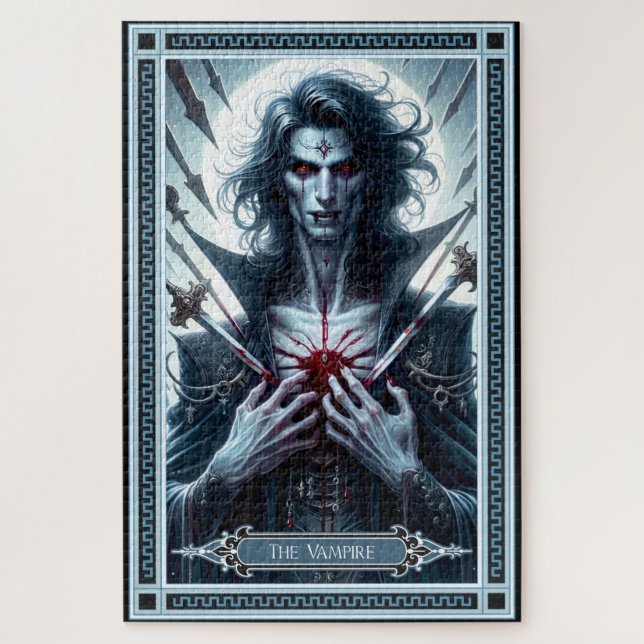 Puzzle Carte Tarot Vampire (Vertical)
