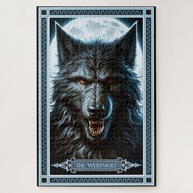 Puzzle Carte Tarot Werewolf (Vertical)
