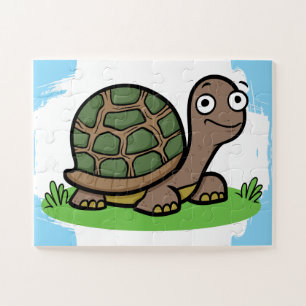 Puzzle Carton de Tortoise mignonne