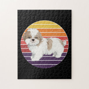 Puzzle Carton mignon Shih Tzu