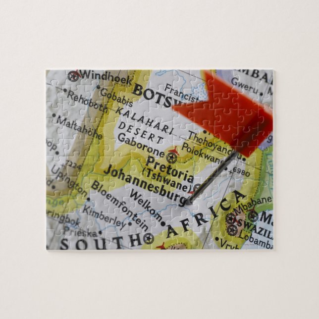 Puzzle Carton placé à Johannesburg, Afrique du Sud sur (Horizontal)