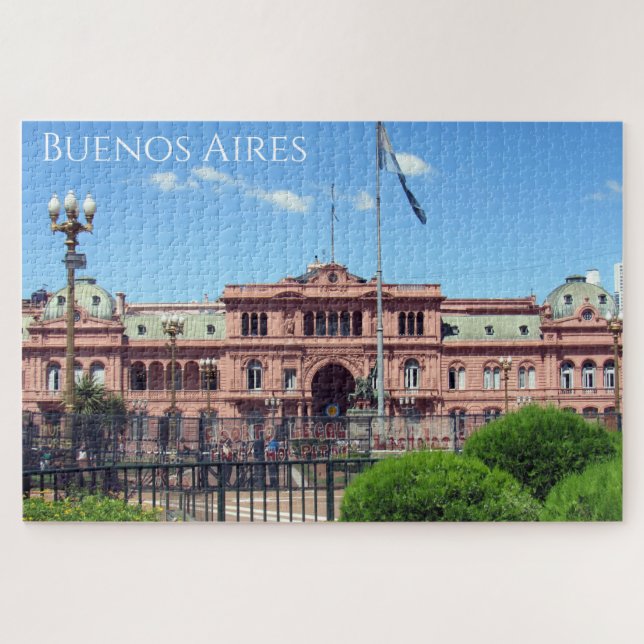 Puzzle casa rosada buenos aires (Horizontal)