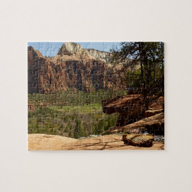 Puzzle Cascade aux Emerald Pools dans le parc national de (Horizontal)