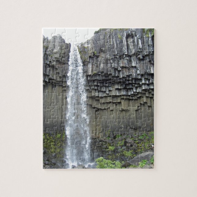 Puzzle Cascade de Svartifoss, Islande (Vertical)