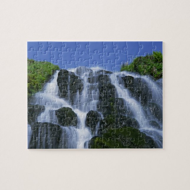 Puzzle Cascade, Portree, île de Skye, Highlands, (Horizontal)
