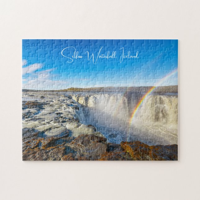 Puzzle Cascade Selfoss, Islande (Horizontal)