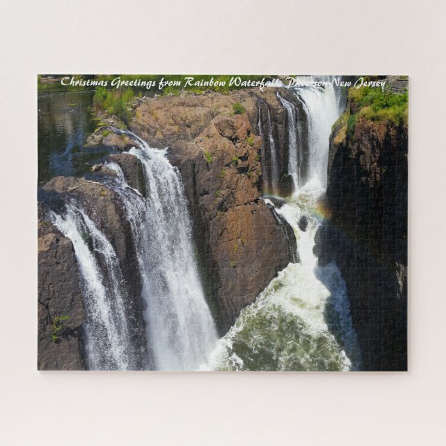 Puzzle Cascades Arc-en-Ciel Paterson New Jersey. (Horizontal)