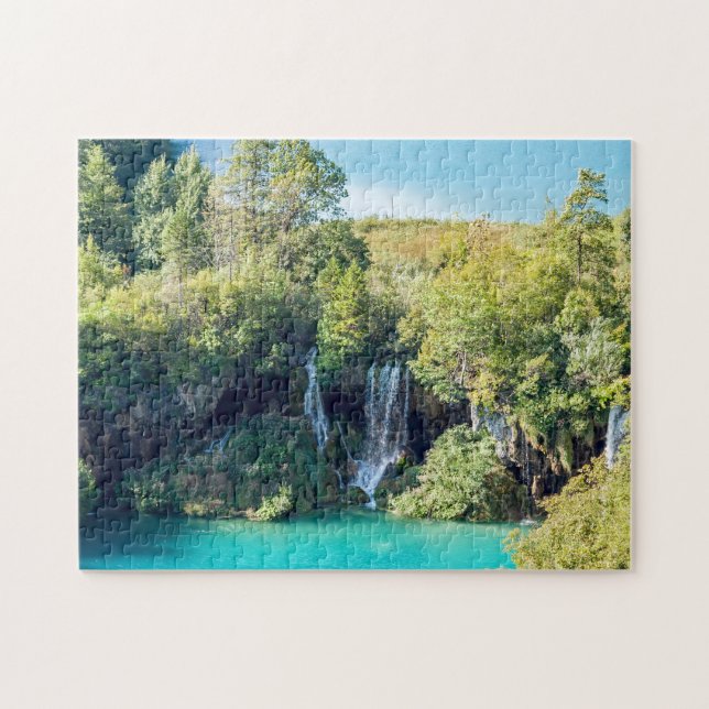 Puzzle Cascades dans le Parc National de Plitvice - Croat (Horizontal)