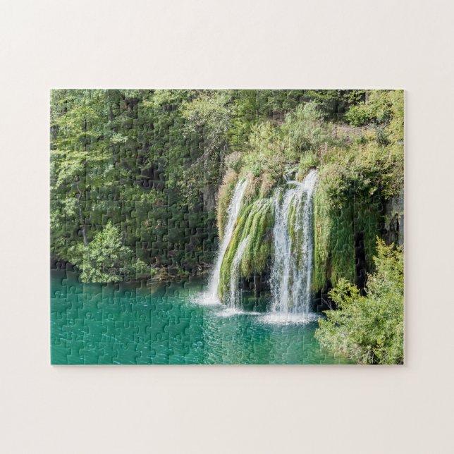 Puzzle Cascades dans le Parc National de Plitvice - Croat (Horizontal)