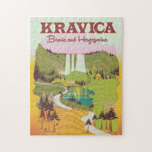 Puzzle Cascades de Kravica Bosnie-Herzégovine