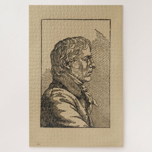 Puzzle Caspar David Friedrich - Autoportrait (1803) (Vertical)