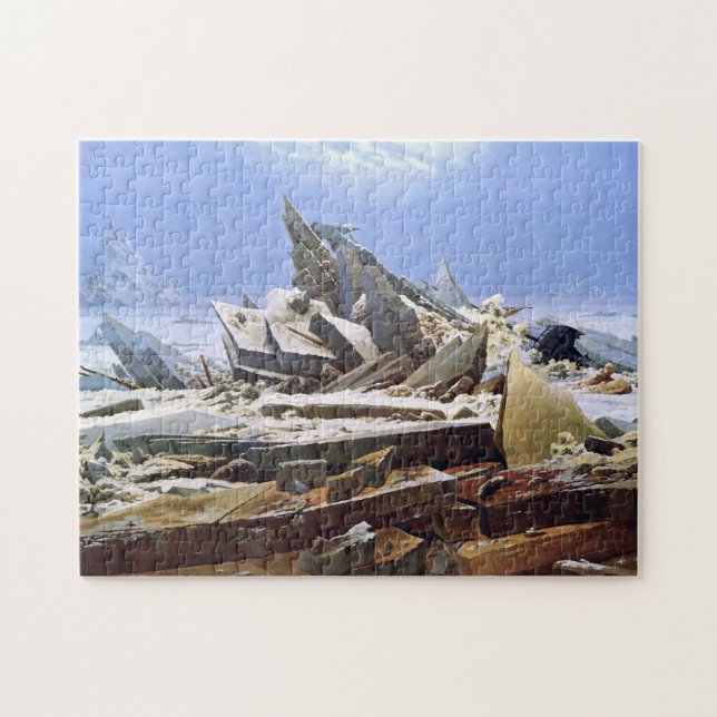 Puzzle CASPAR DAVID FRIEDRICH - La mer de glace 1824 (Horizontal)