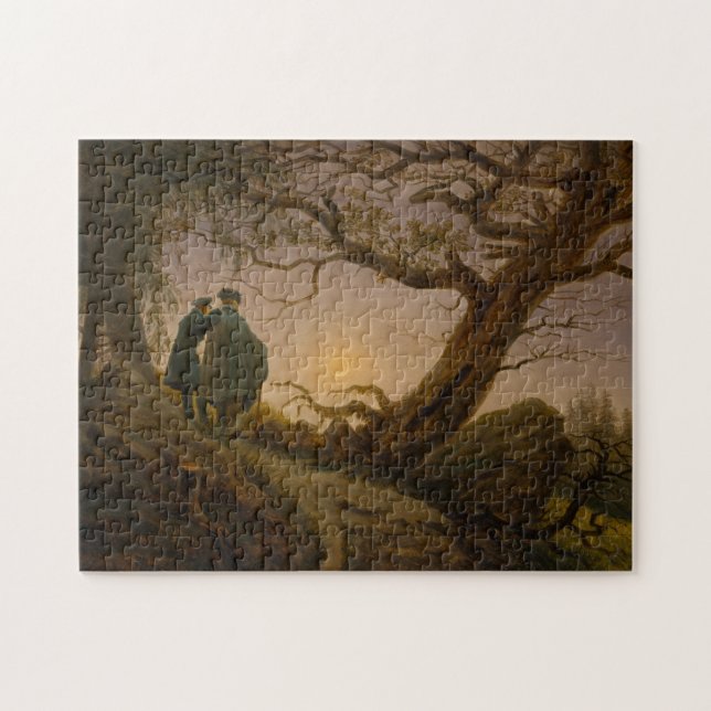 Puzzle 'Caspar David Friedrich' Painting (Horizontal)