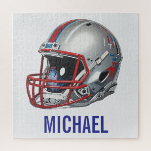 Puzzle Casque de Football Motivationnel Inspirant