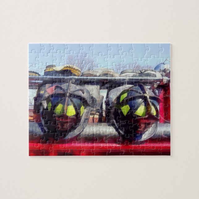 Puzzle Casque et bottes du feu (Horizontal)