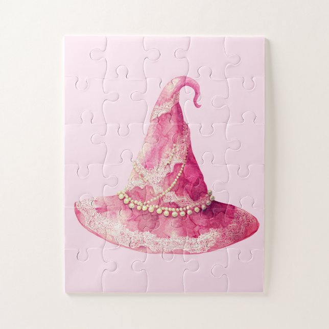 Puzzle Casquette Glam Pink Witches (Vertical)