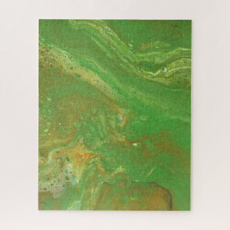 Puzzle Casse-tête abstrait vert doux de Nashville 2